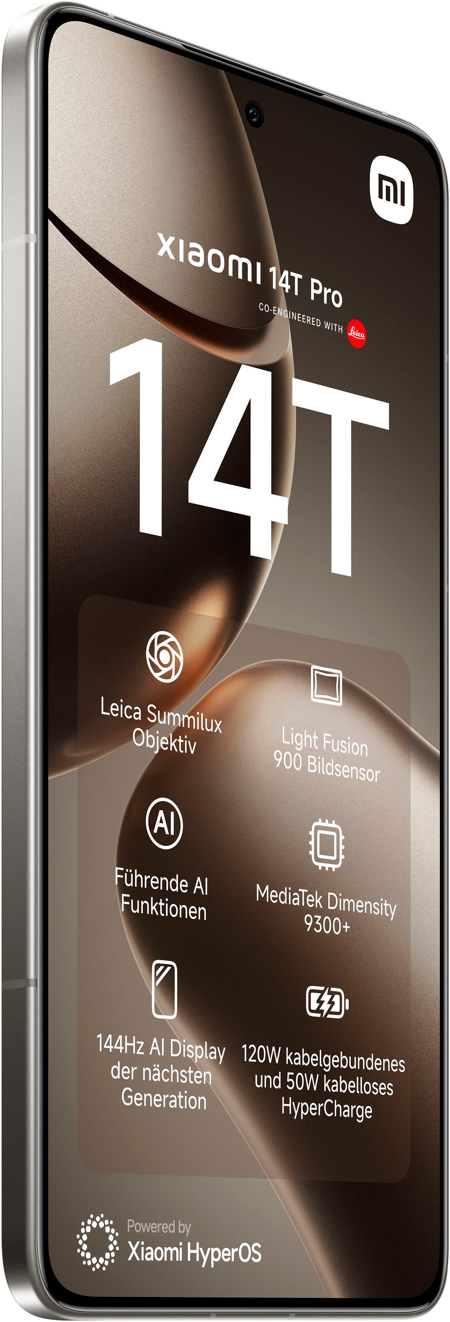 Xiaomi Xiaomi 14T Pro 512GB Smartphone (16,94 cm/6,67 Zoll, 512 GB Speicherplatz, 50 MP Kamera)