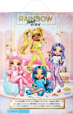 Rainbow High Anziehpuppe Junior High PJ Party Fashion Doll Skyler (Blue)