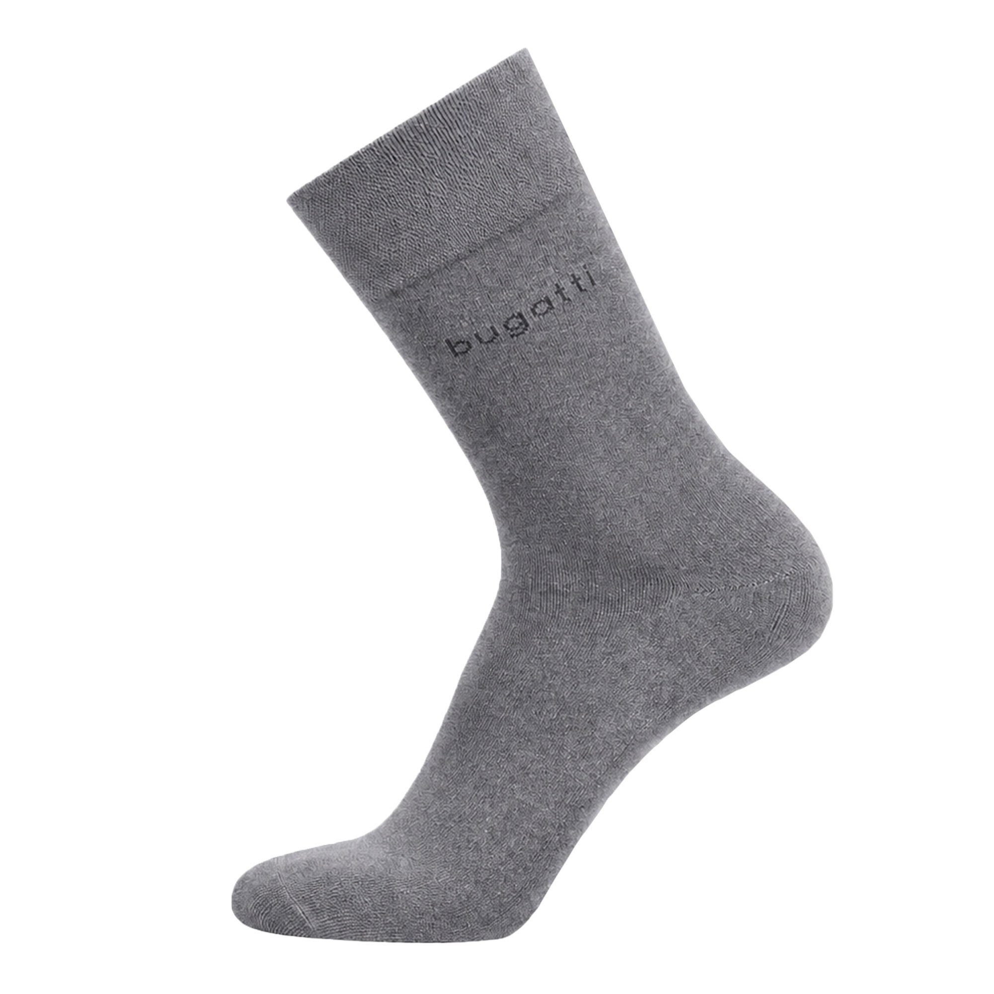 bugatti Kurzsocken Herren Socken 3er Pack Baumwollmischung (Packung, 3er Pack)