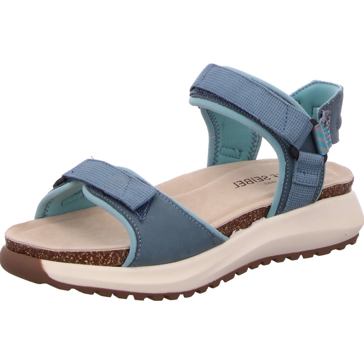 (1-tlg) Sandalette Josef blau Seibel