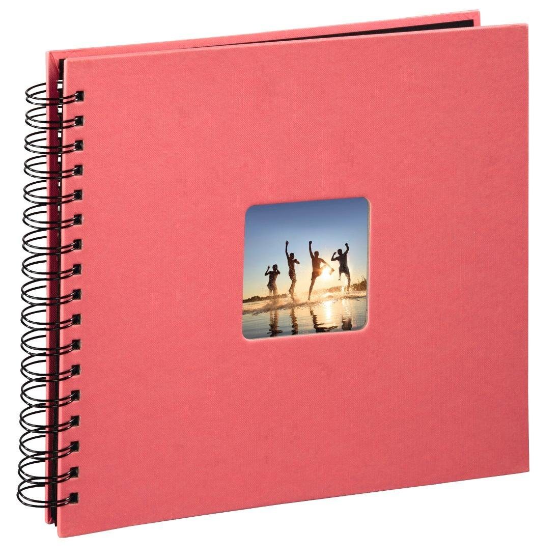 Hama Fotoalbum »Spiralalbum 28 x 24 cm, 50 Seiten, Photoalbum " Fine Art"  Album z. einkleben Flamingo« online kaufen | OTTO