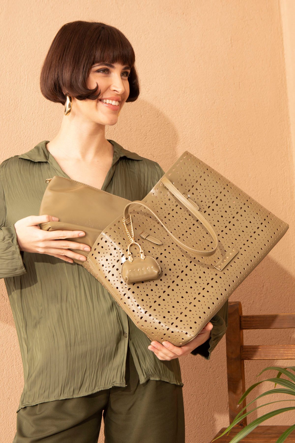 sisley Shopper Damen Tasche – Schultertasche günstig online kaufen