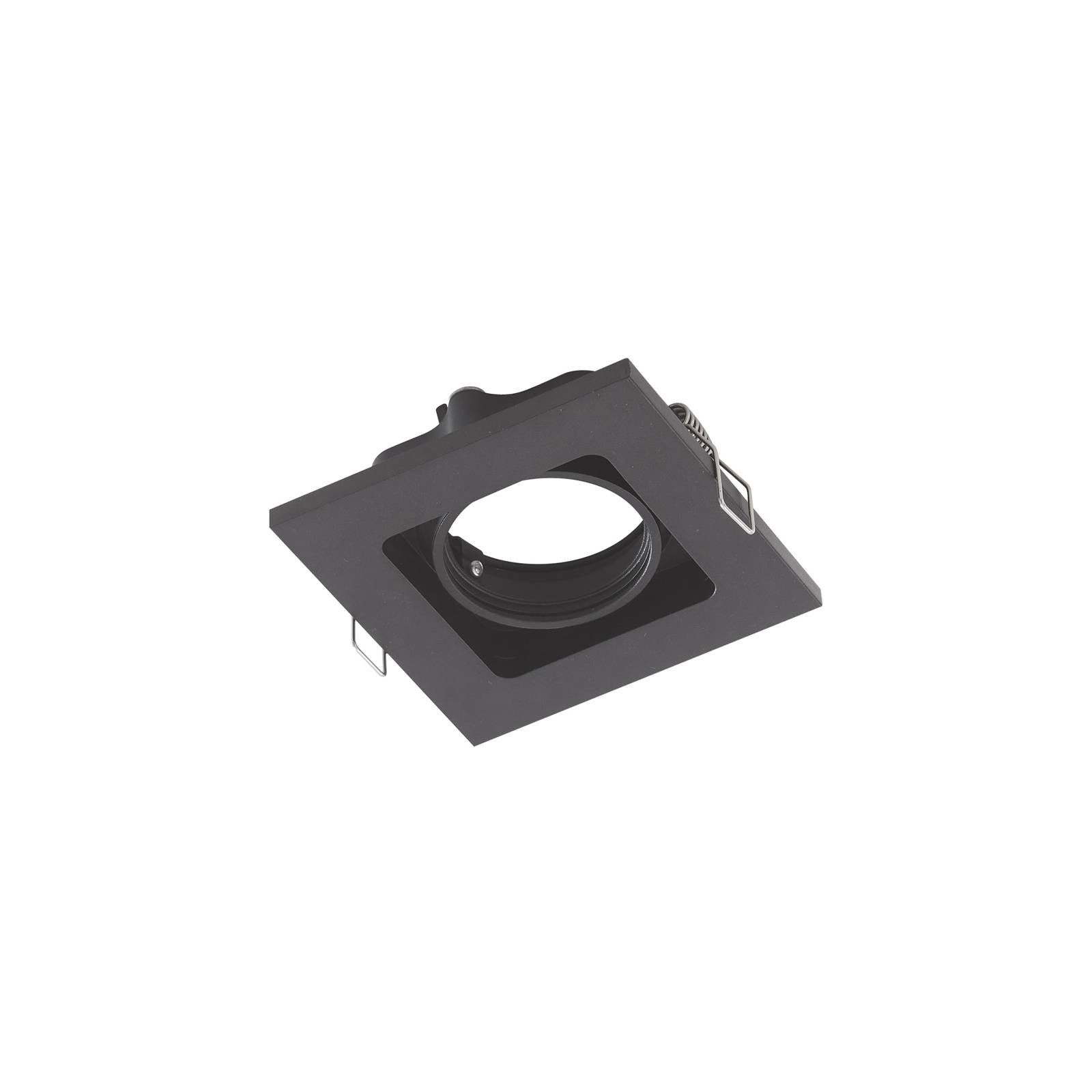 Lindby Deckenleuchte Thorid, Metall, Schwarz IP20, 10 x 10 W LED
