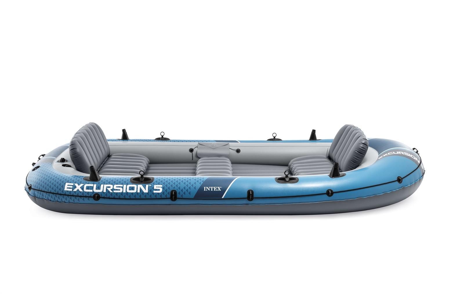 Intex Schlauchboot 66325, (Set, -, mit 2 Paddeln und Luftpumpe), Komplett-Set