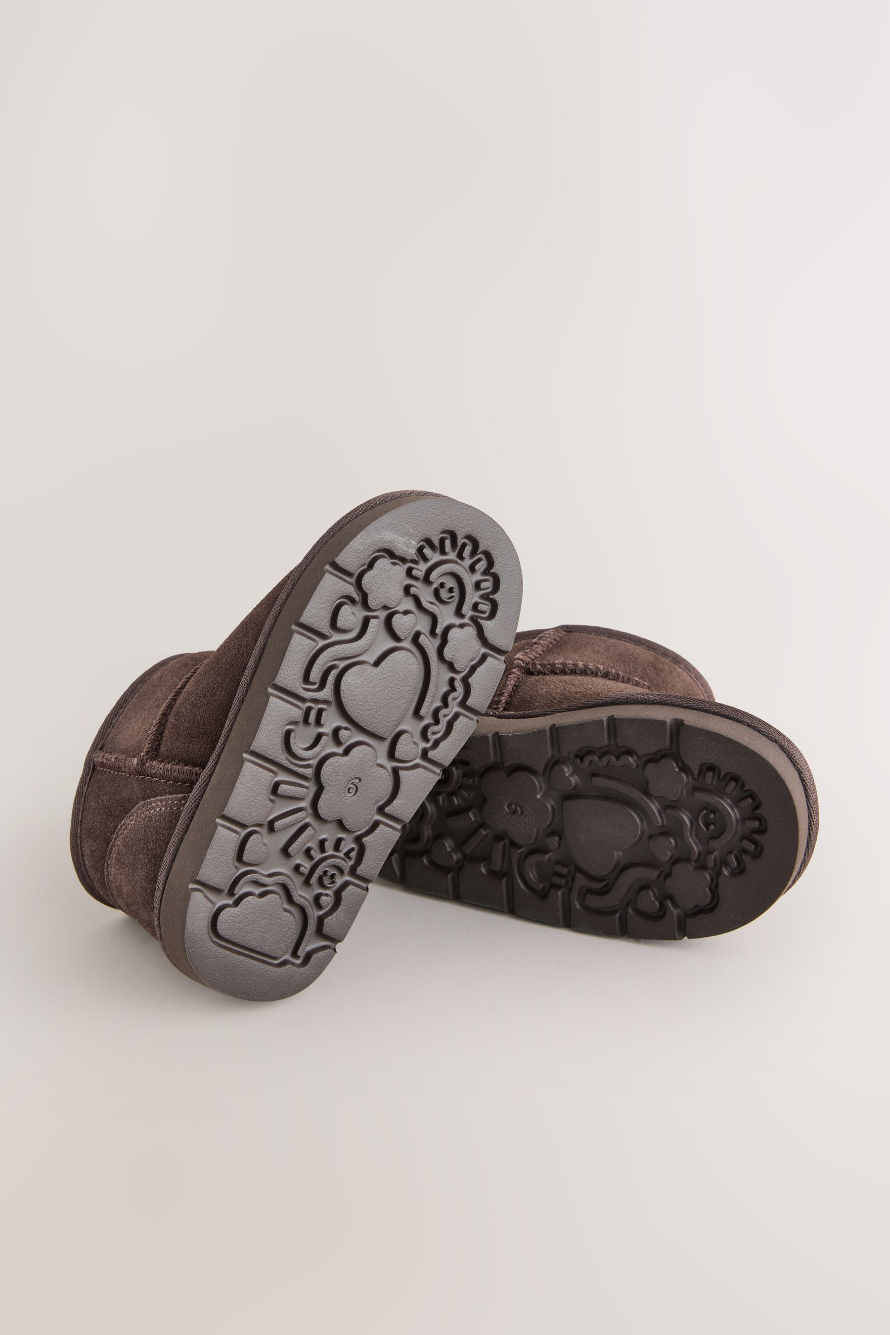 Next Wasserabweisende Schlupfstiefel aus Veloursleder Babystiefel – Bild 5 von 5