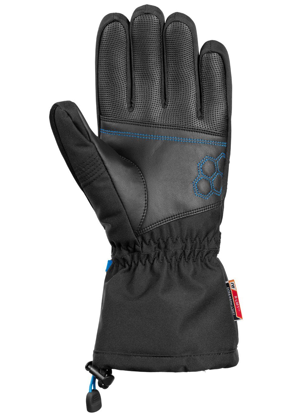 blau-schwarz Design Skihandschuhe XT Connor Reusch sportlichem R-TEX in