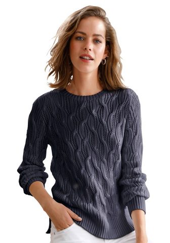 LOOXENT Трикотажный пуловер »aus 100% Su...