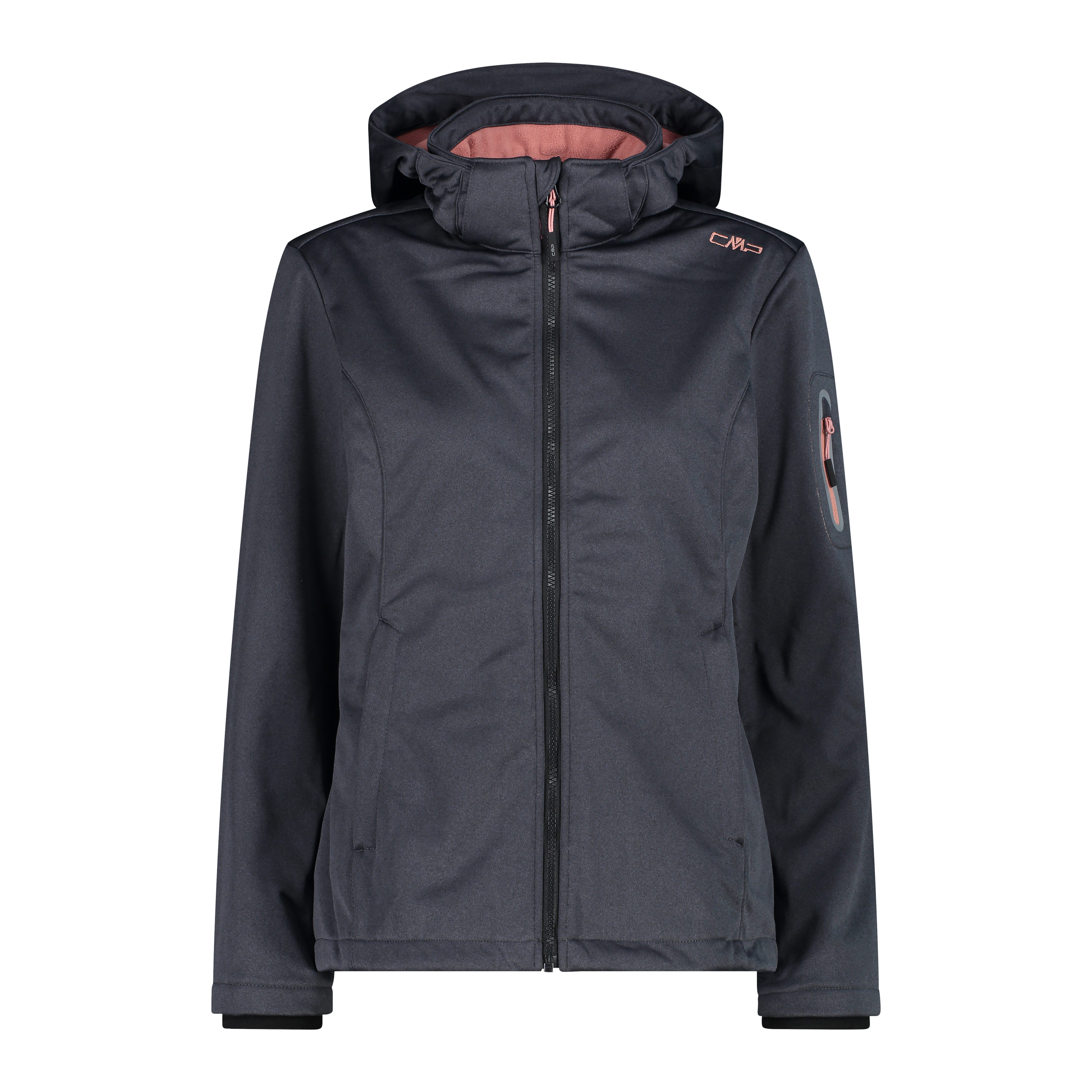 Softshelljacke CMP Damen Softshelljacke Woman Jacket Zip Hood 39A5006M