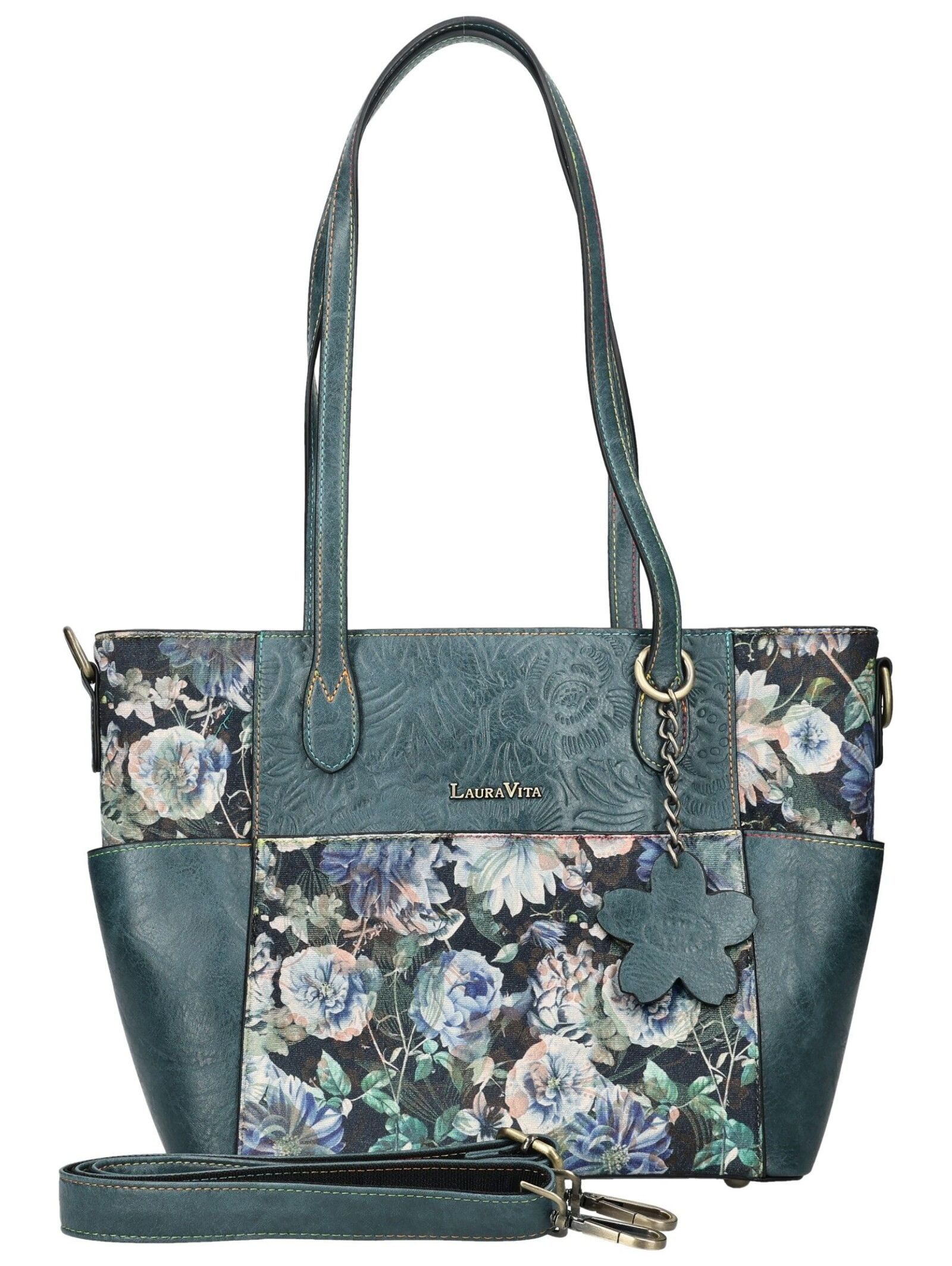 LAURA VITA Henkeltasche LAURA VITA Taschen Leder/Textil