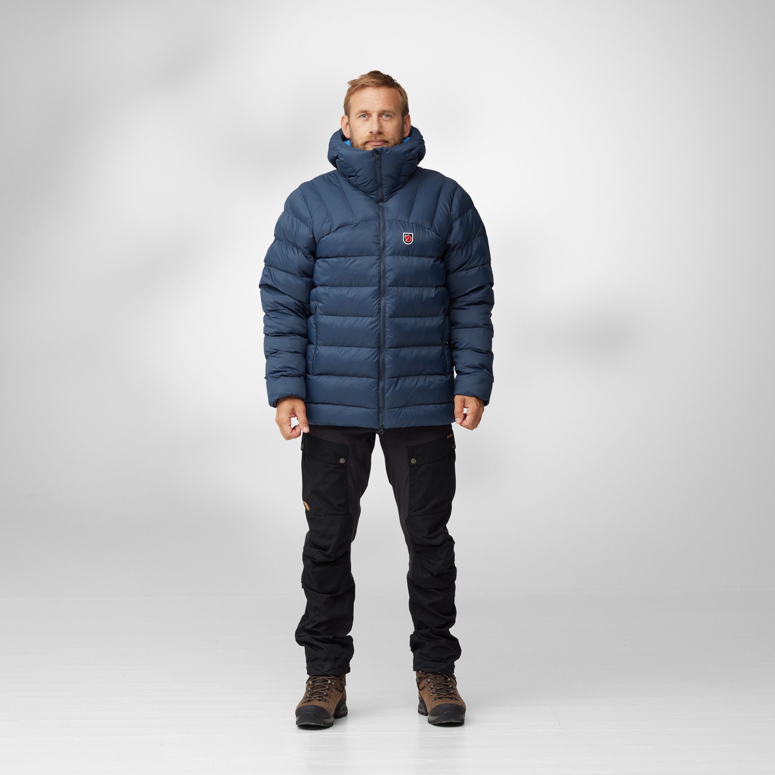 Fjällräven Allwetterjacke FJÄLLRÄVEN Expedition Mid Winter Jacket Blau