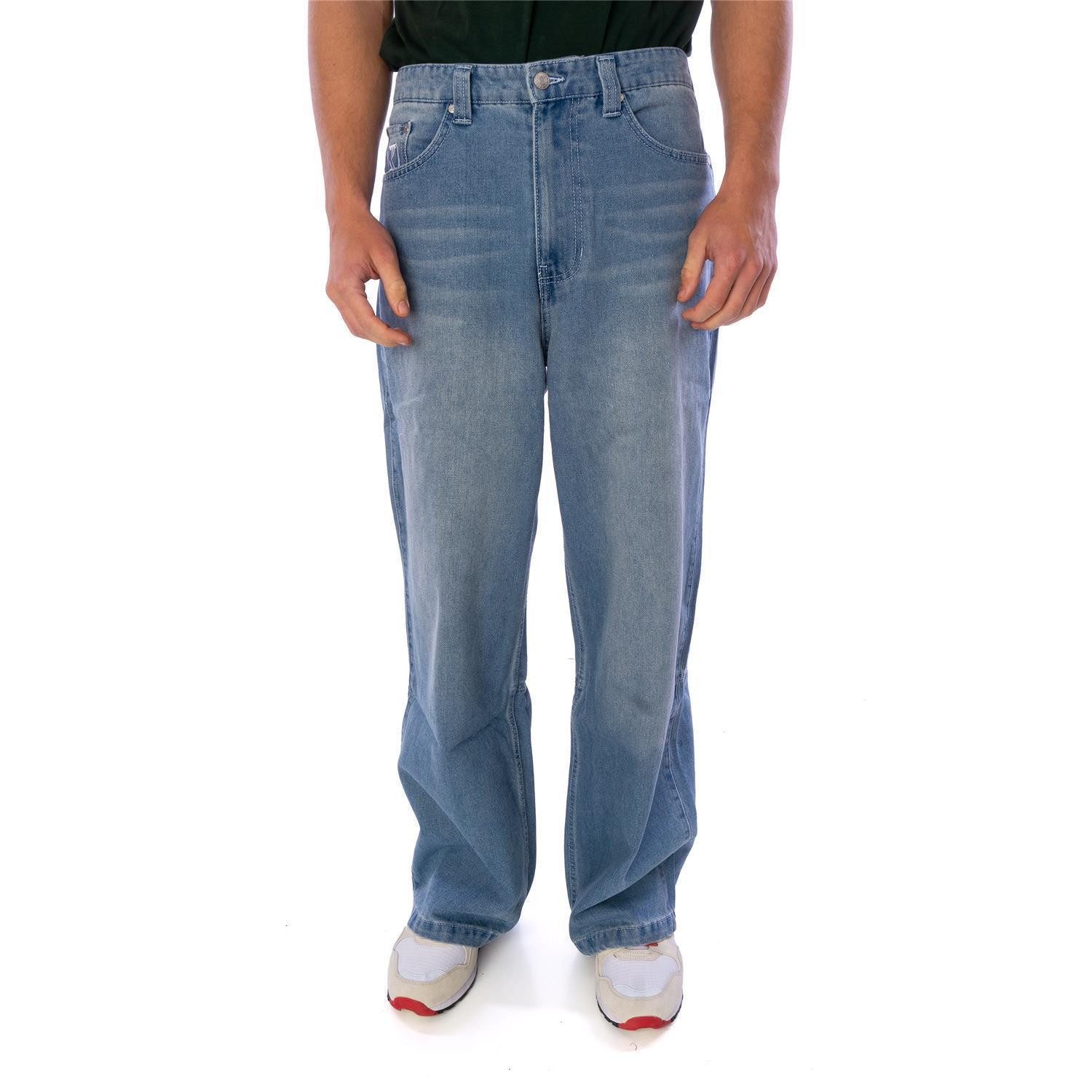 Bequeme Jeans Karl Kani OG Aop Back Pocket Relaxed Baggy