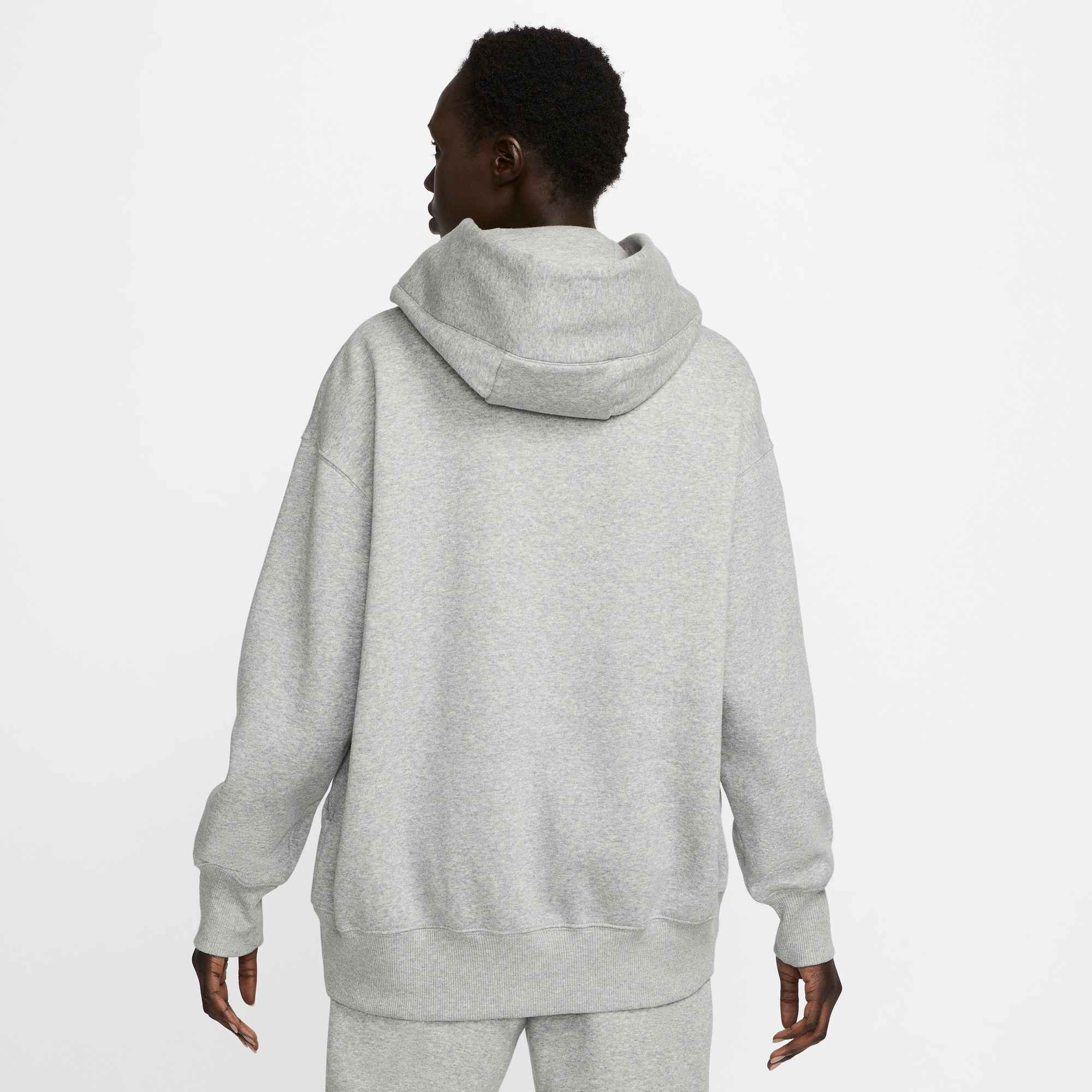 Nike Sportswear Kapuzensweatshirt W NSW PHNX FLC OS PO HOODIE mit Rundhalsausschnitt, Oversize Passform, sportlicher Stil