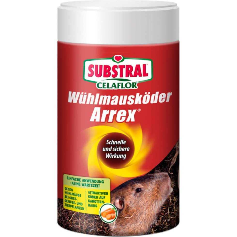 Substral Celaflor Tierabwehrspray Wühlmausköder Arrex, 250 g