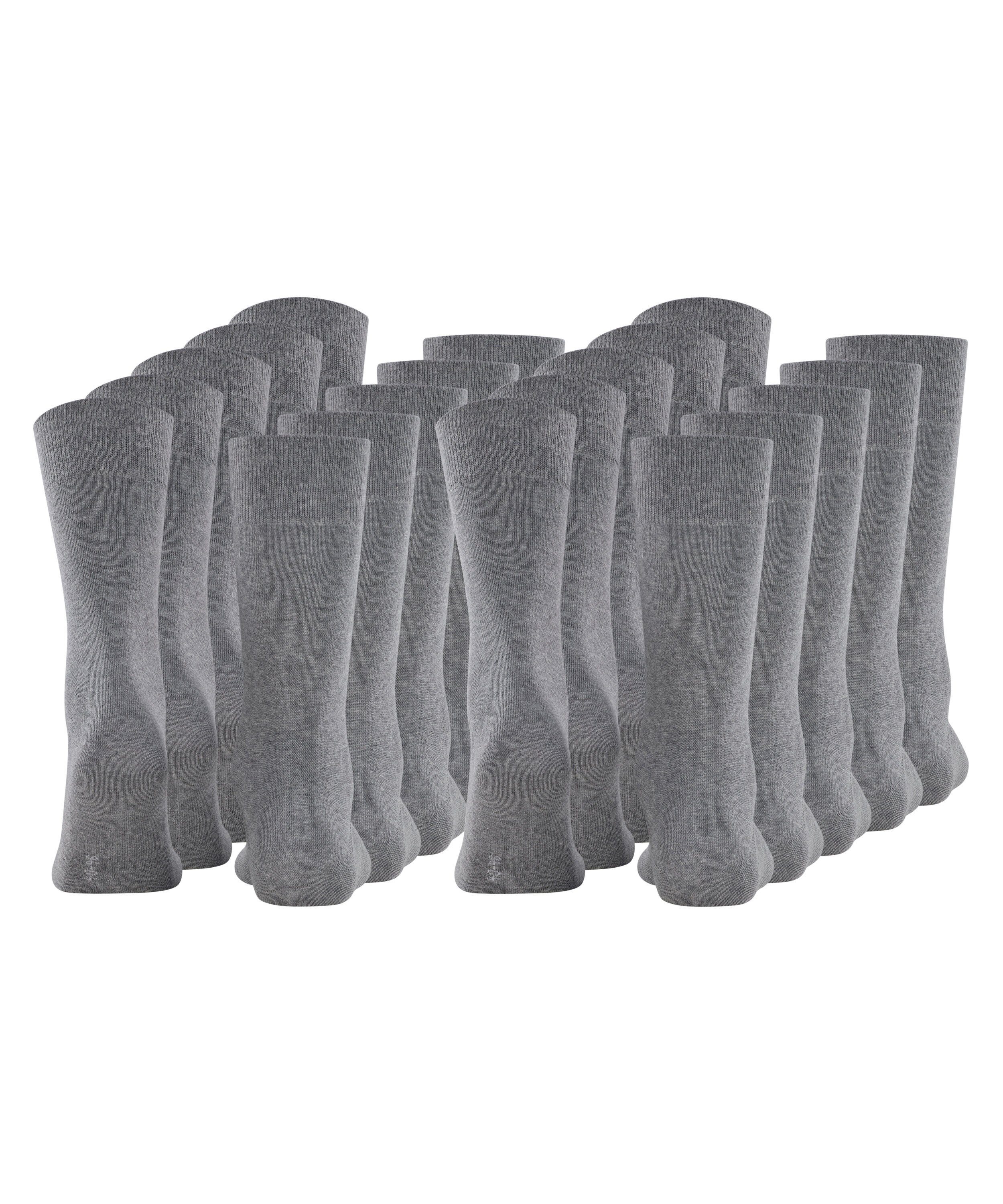 Esprit Socken Uni 10-Pack (10-Paar) (3390) light greymel