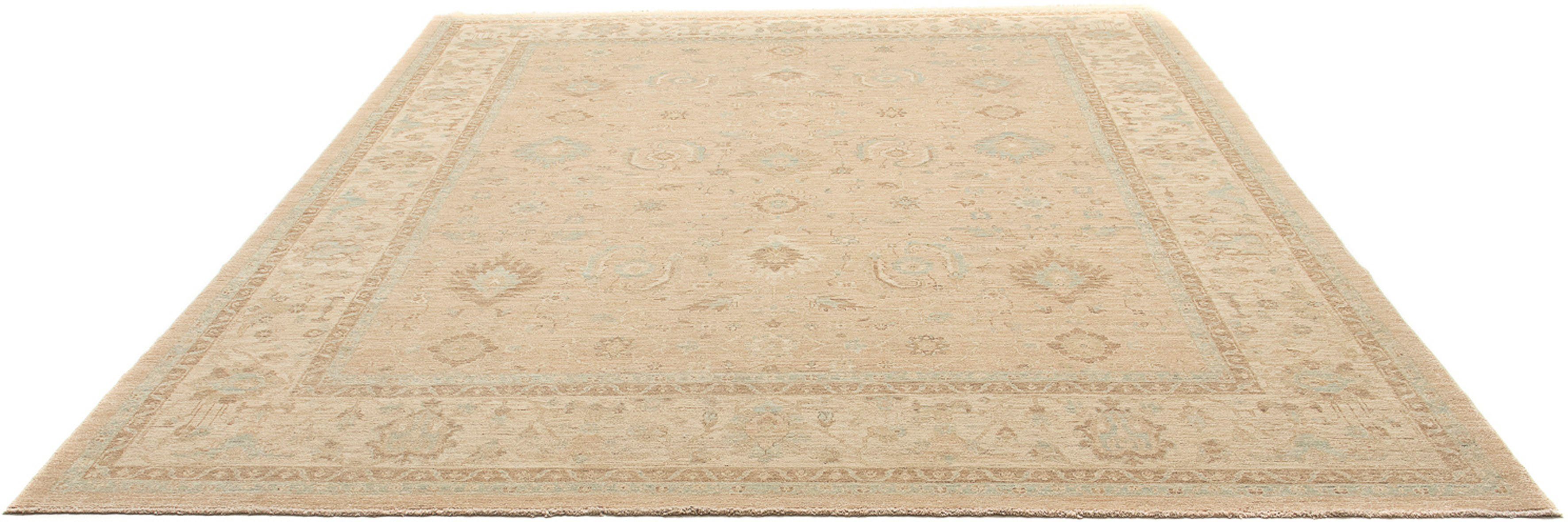 Orientteppich Ziegler - 304 x 248 cm - hellbraun, morgenland, rechteckig, Höhe: 6 mm, Wohnzimmer, Handgeknüpft, Einzelstück mit Zertifikat | Kurzflor-Teppiche