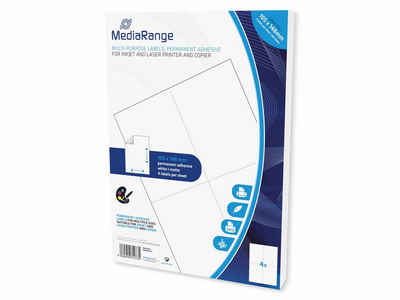 Mediarange MEDIARANGE Universal-Etiketten MRINK143 Tintenstrahldrucker