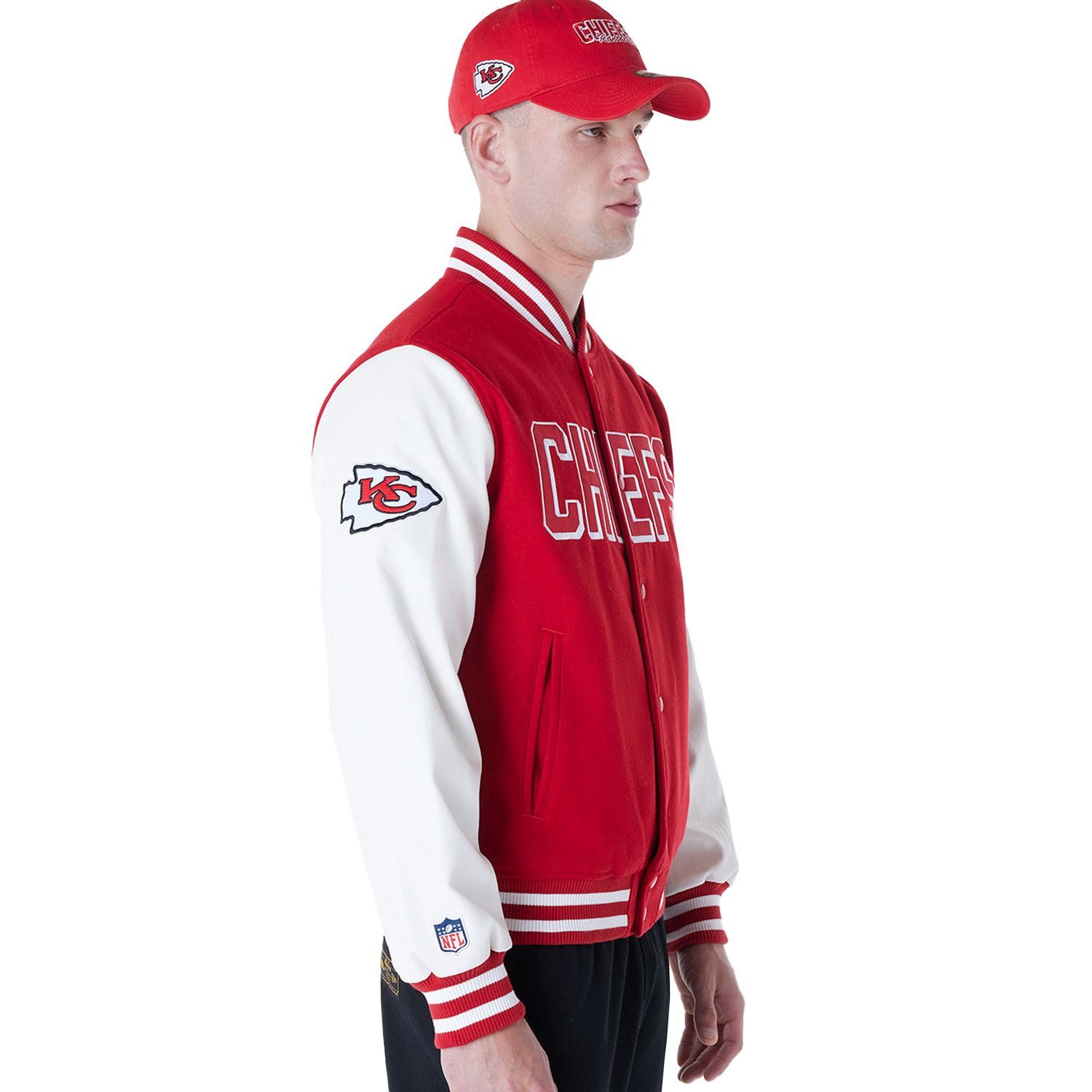 New Era Collegejacke Varsity NFL SIDELINE Kansas City Chiefs
