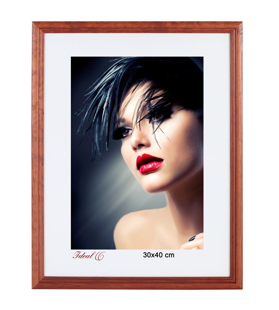 IDEAL TREND Bilderrahmen Artos Holz Bilderrahmen Acrylglas Plexi Lifestyle Foto Rahmen Collage, für 1 Bilder (1 St), Holz Bilderrahmen und Kunststoffglas