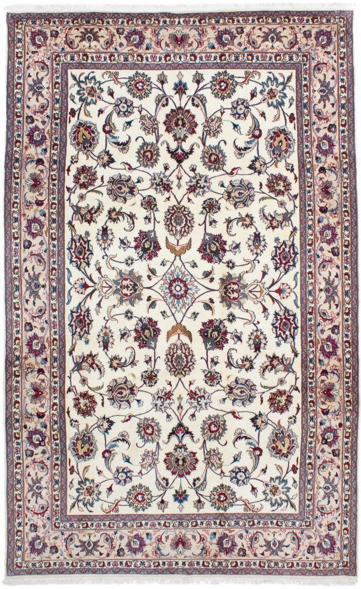 Orientteppich Mashhad 189x315 Handgeknüpfter Orientteppich / Perserteppich, Nain Trading, rechteckig, Höhe: 12 mm