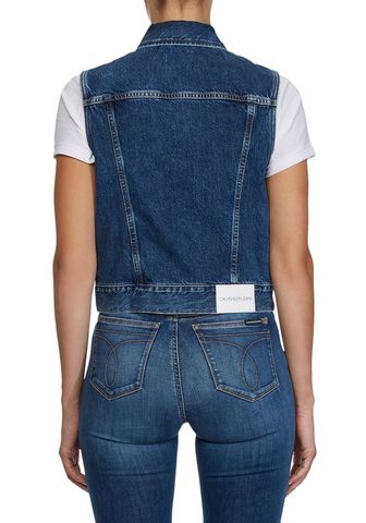 Calvin KLEIN джинсы жилет джинсовый &r...