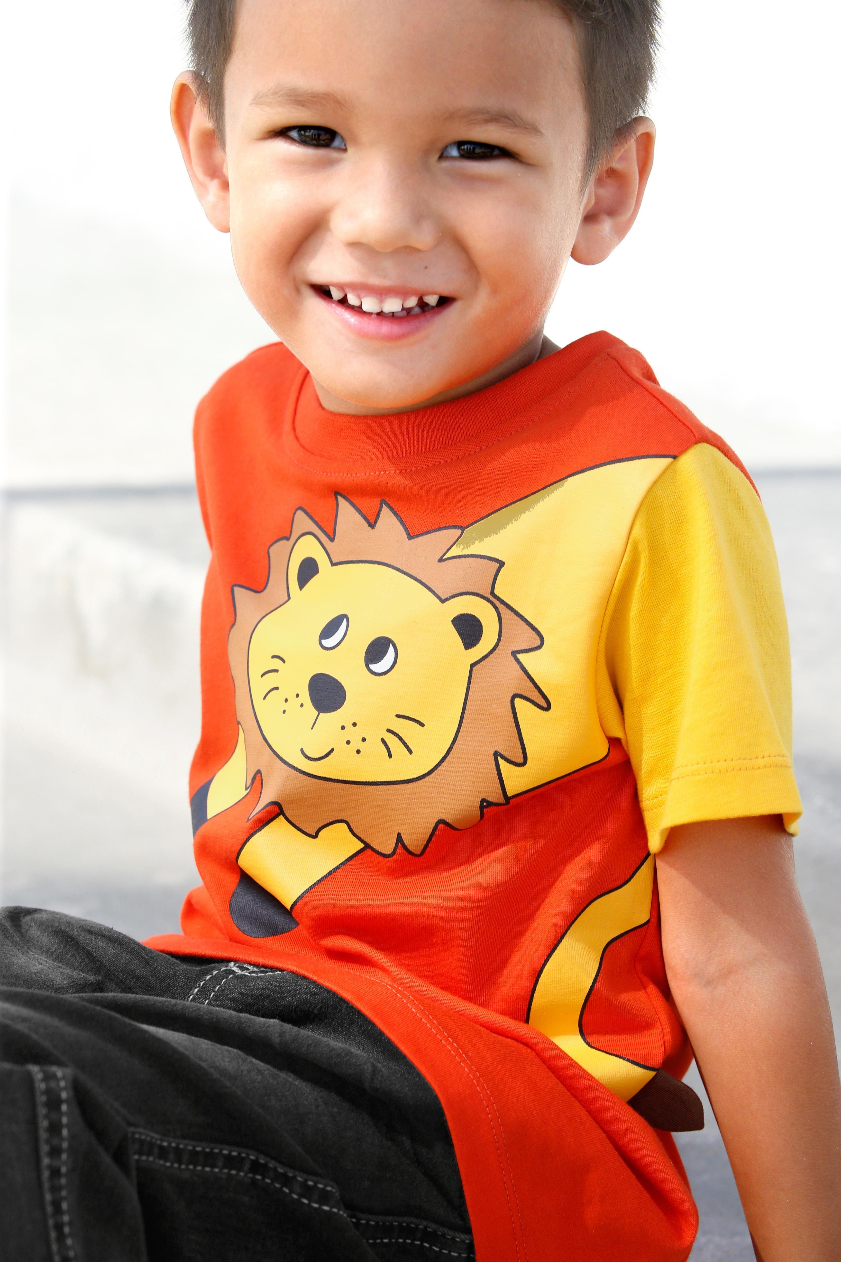 Arizona T-Shirt »Löwe«, T-Shirt von Arizona für Jungen online kaufen | OTTO