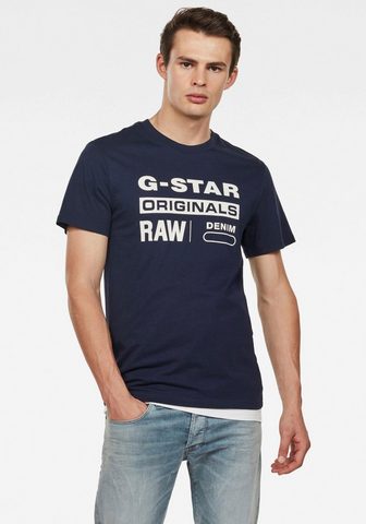 G-STAR RAW Блуза с круглым вырезом »Graphic...