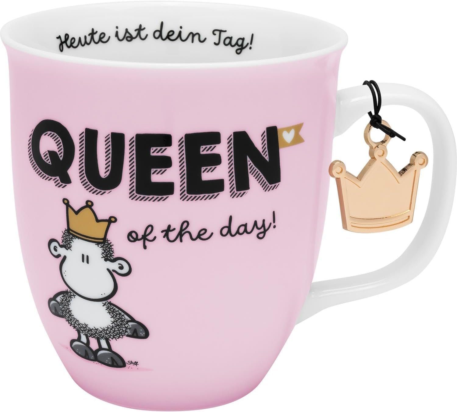 Tasse Tasse Kaffeetasse Kaffeebecher Teetasse Sheepworld 40cl QUEEN 48846