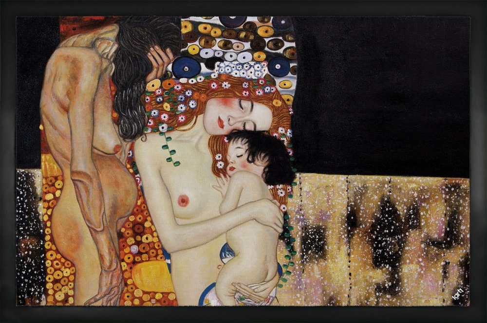 Fußmatte Gustav Klimt - Die Drei Lebensalter Der Frau, 1905, 1art1, Höhe: 5 mm