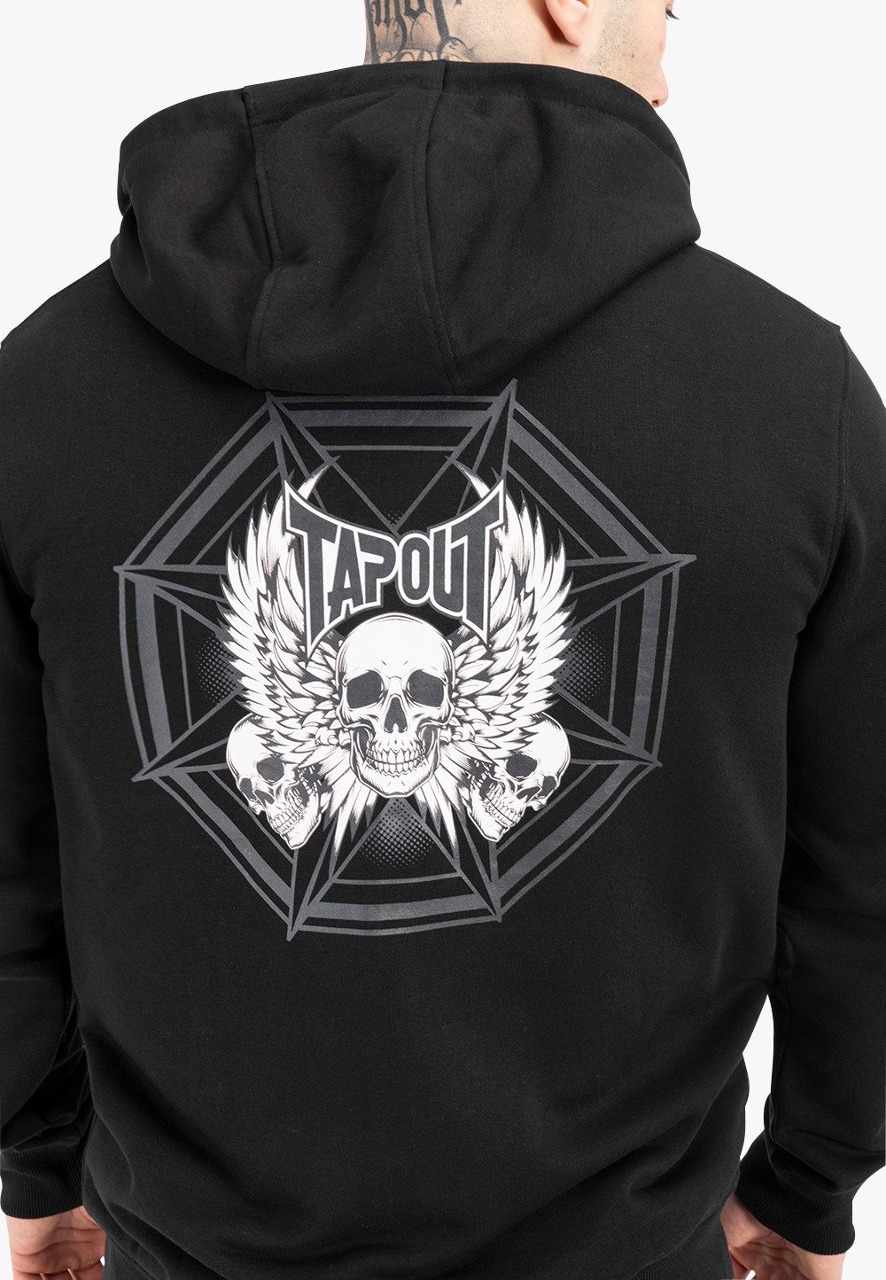 TAPOUT Kapuzensweatjacke OCTAGON FULL ZIP HOODIE (1-tlg)