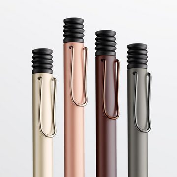 LAMY Druckkugelschreiber Lx, Ideal als Geschenk, Strichbreite M, edles Rundetui