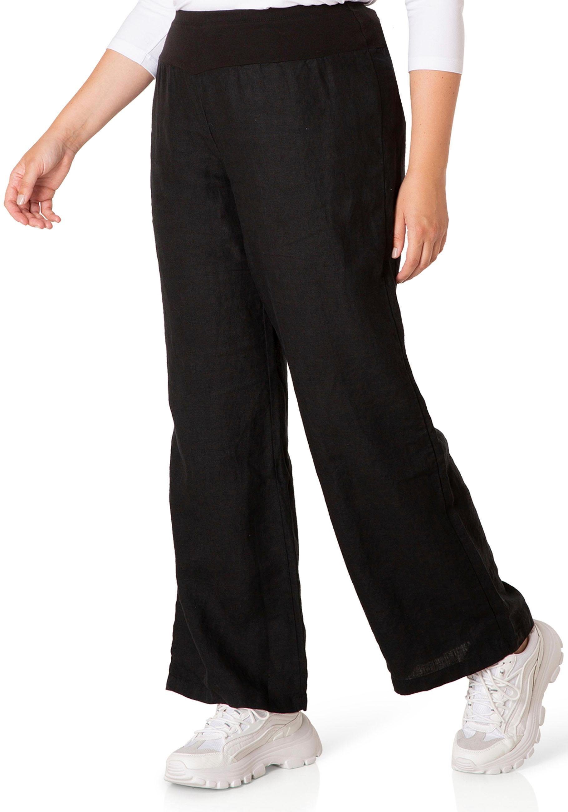 Schwarze Damen Leinenhose Online Kaufen Hose Aus Leinen Otto