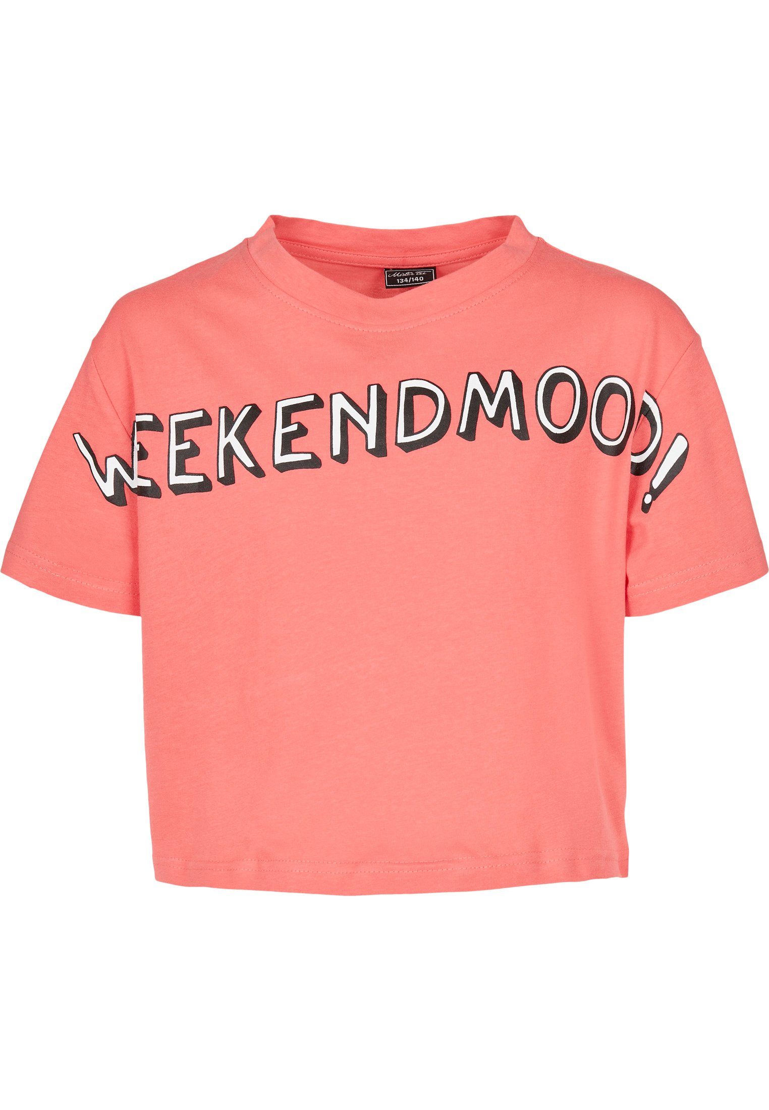 MisterTee T-Shirt Mädchen Kids Weekend Mood Tee T-Shirt -MTK083-