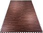 GORILLA SPORTS Bodenschutzmatte »Schutzmattenset mit acht Teilen Holzoptik Dunkel«, Set, 8-St., Bild 6