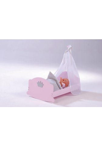 ROBA ® Puppenwiege "Prinzessin Sop...