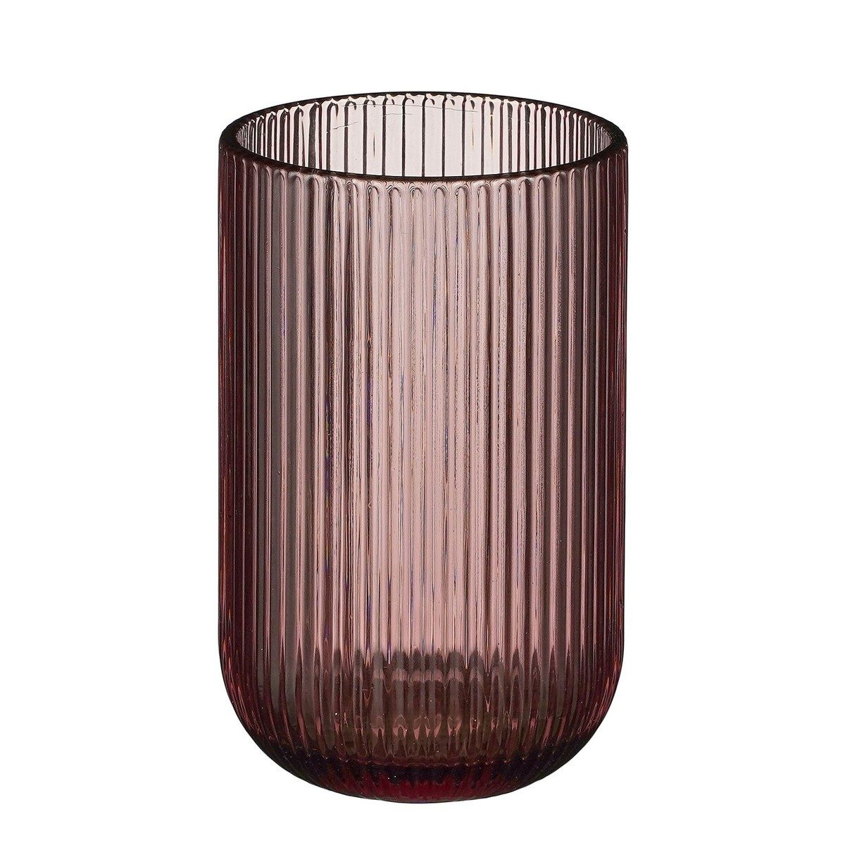 Mica Decorations Longdrinkglas Merlot Drinking Glass - Set of 6 - 400 ml - Glass - Purple, Glas