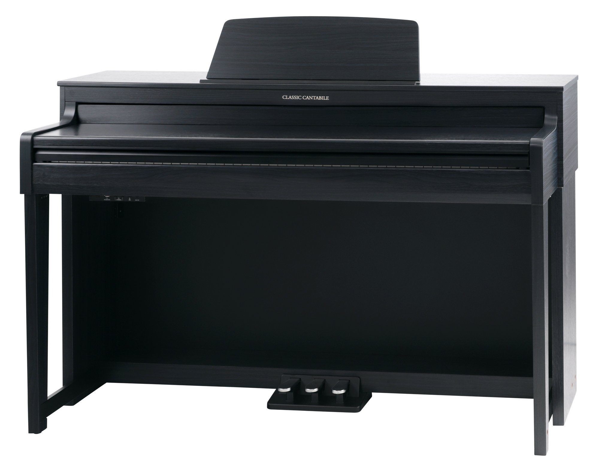 Classic Cantabile Digitalpiano DP-A 610 E-Piano Set - 88 Tasten mit Graded Hammer-Tastatur (Spar-Set, inkl. Klavierbank, Kopfhörer & Schule), 1200 Voices, USB MIDI, Bluetooth, Begleitautomatik, Aufnahmefunktion