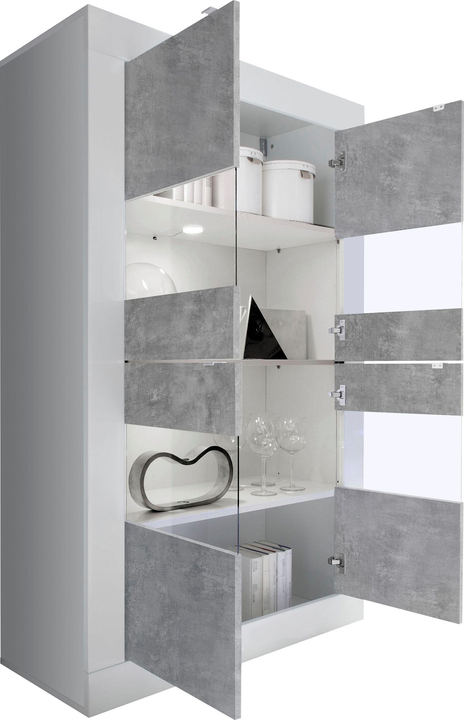 LC Stauraumvitrine BASIC - LC