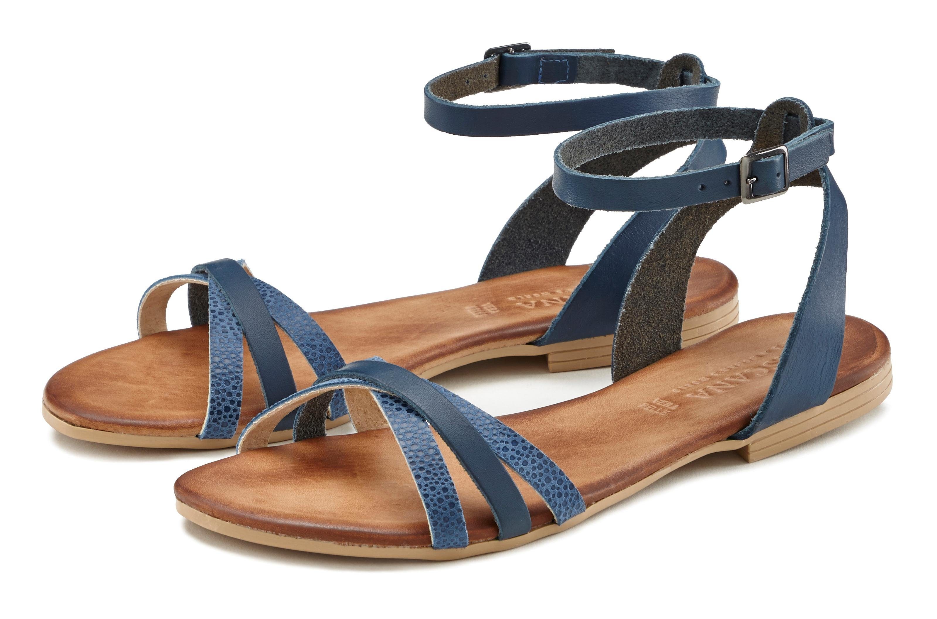 LASCANA Sandale aus weichem Leder online kaufen | OTTO