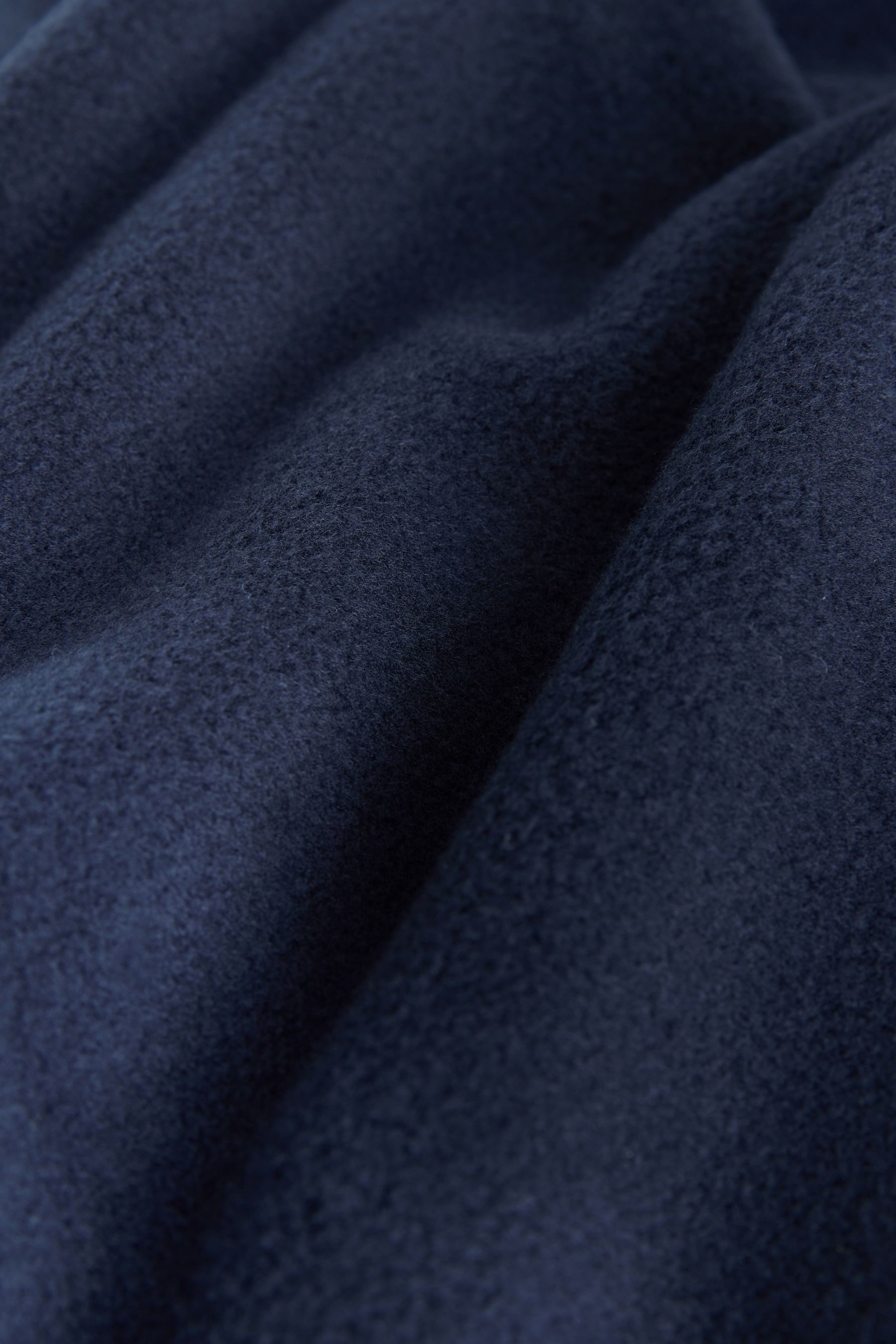 Next Herrenbademantel Bademantel aus Fleece, Polyester (recycelt), Polyester