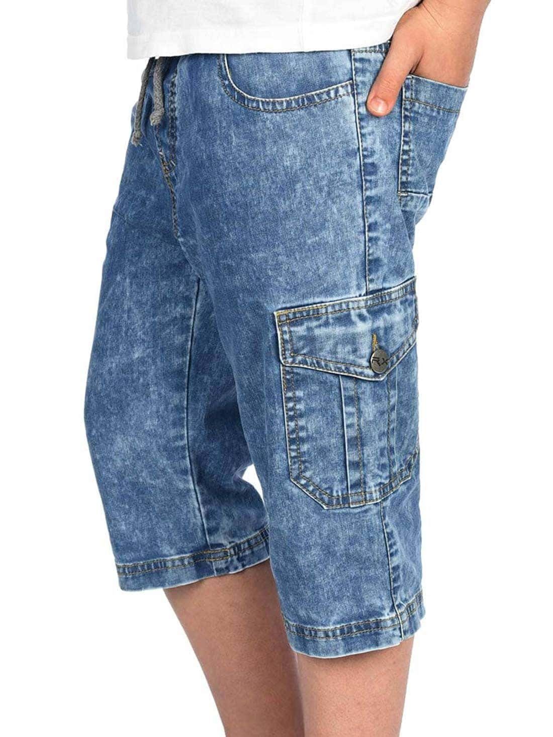 BEZLIT Cargoshorts Kinder Hellblau Cagro (1-tlg) Jeans Jungen Shorts