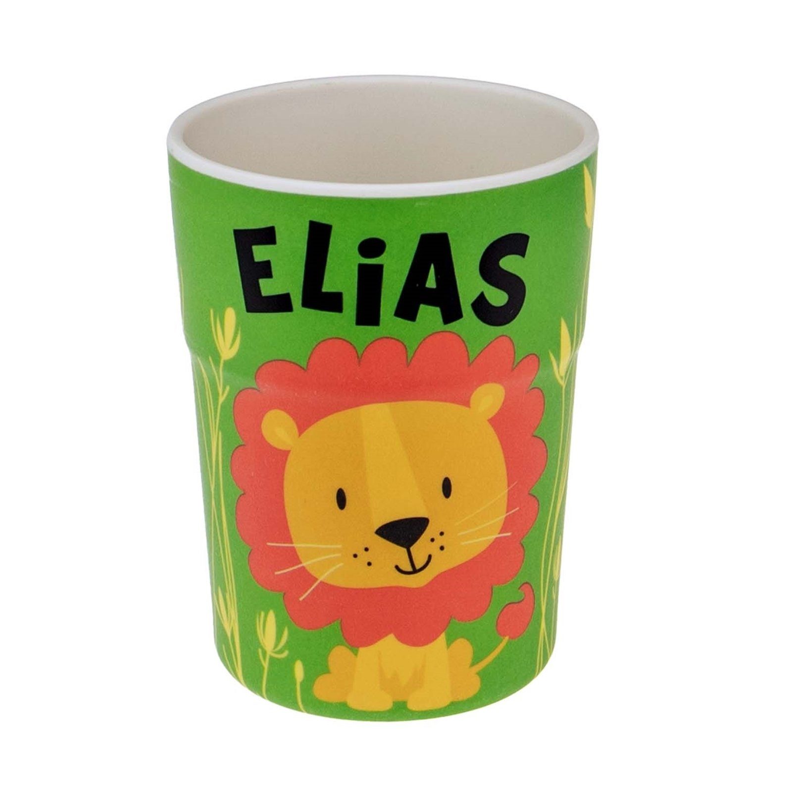 HTI-Living Tasse Kinderbecher Namensbecher Elias, Kunststoff, Trinkbecher  Saftbecher Milchbecher