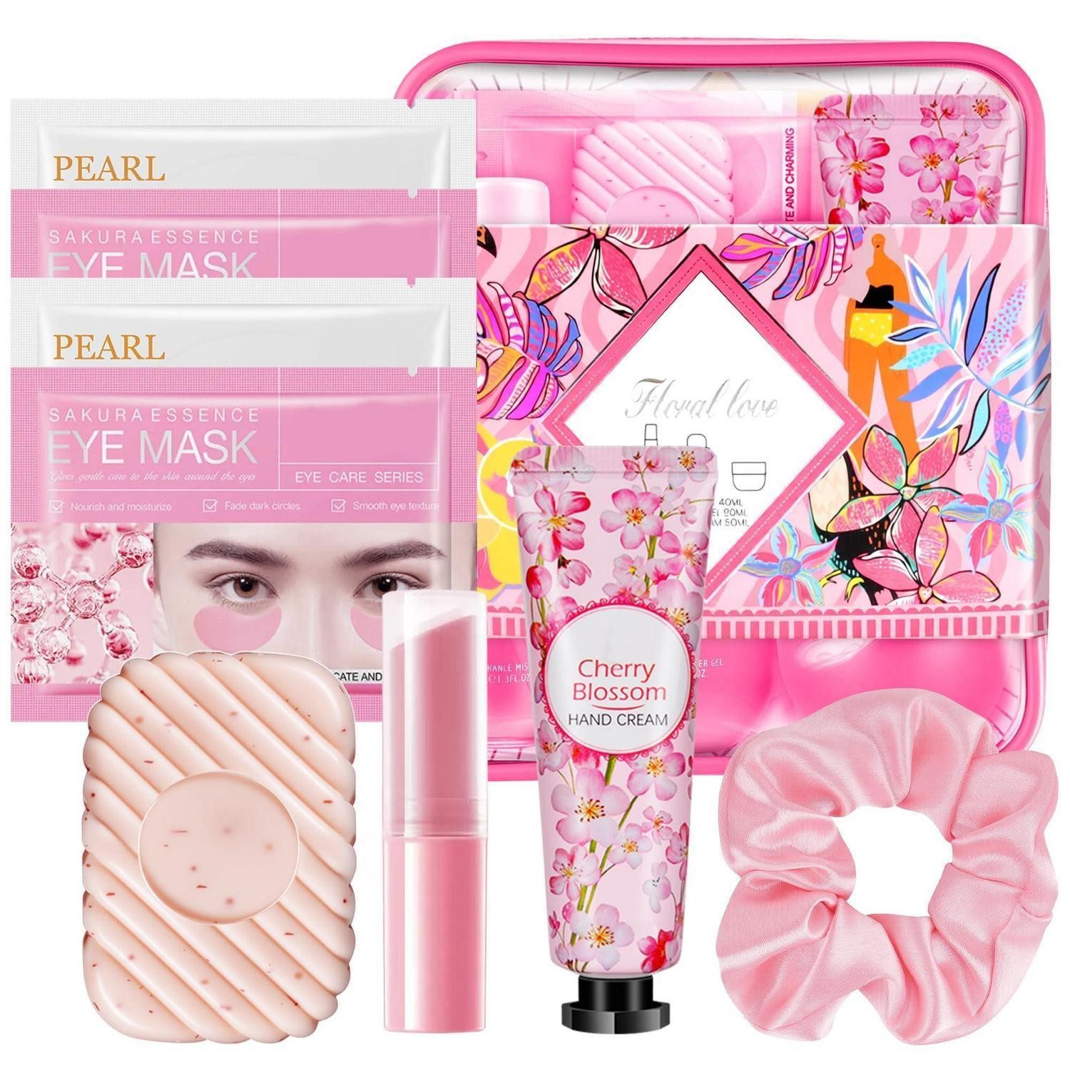 LuxusKollektion Pflege-Geschenkset Skincare Set 11 Teile Reise Duft