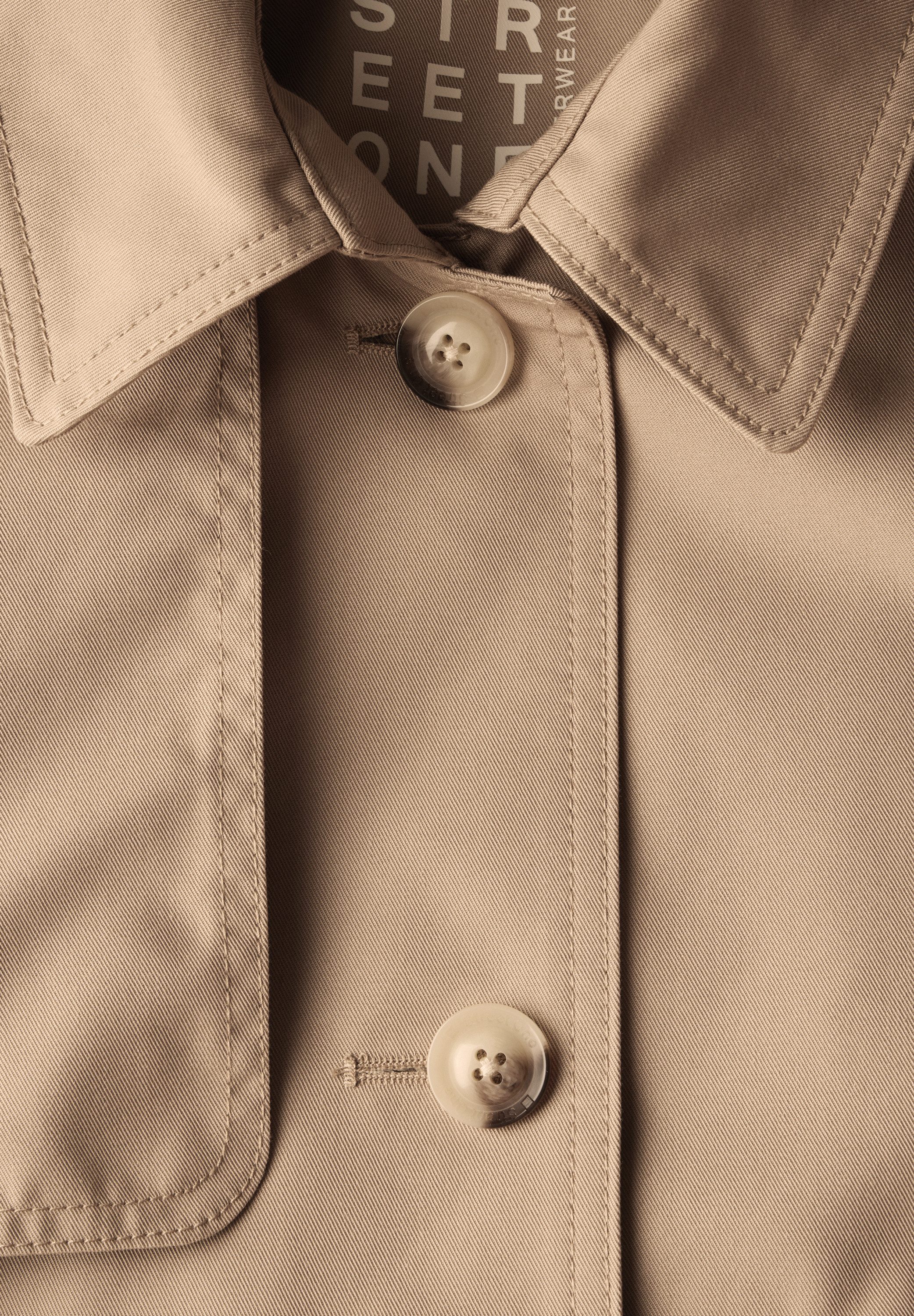 STREET ONE Trenchcoat mit Bindegürtel