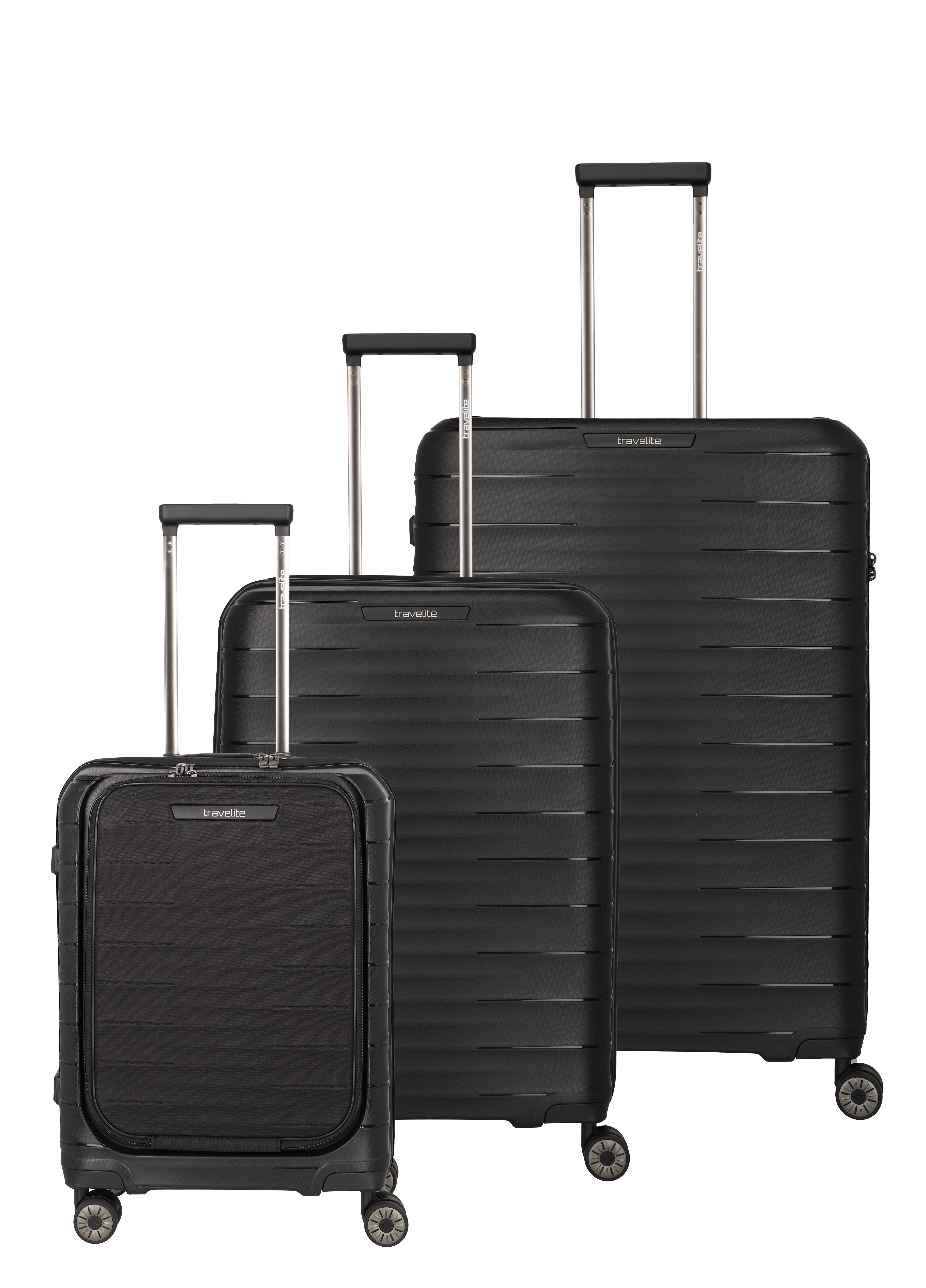 Trolleyset MOOBY 3-teilig Reisekoffer Hartschale