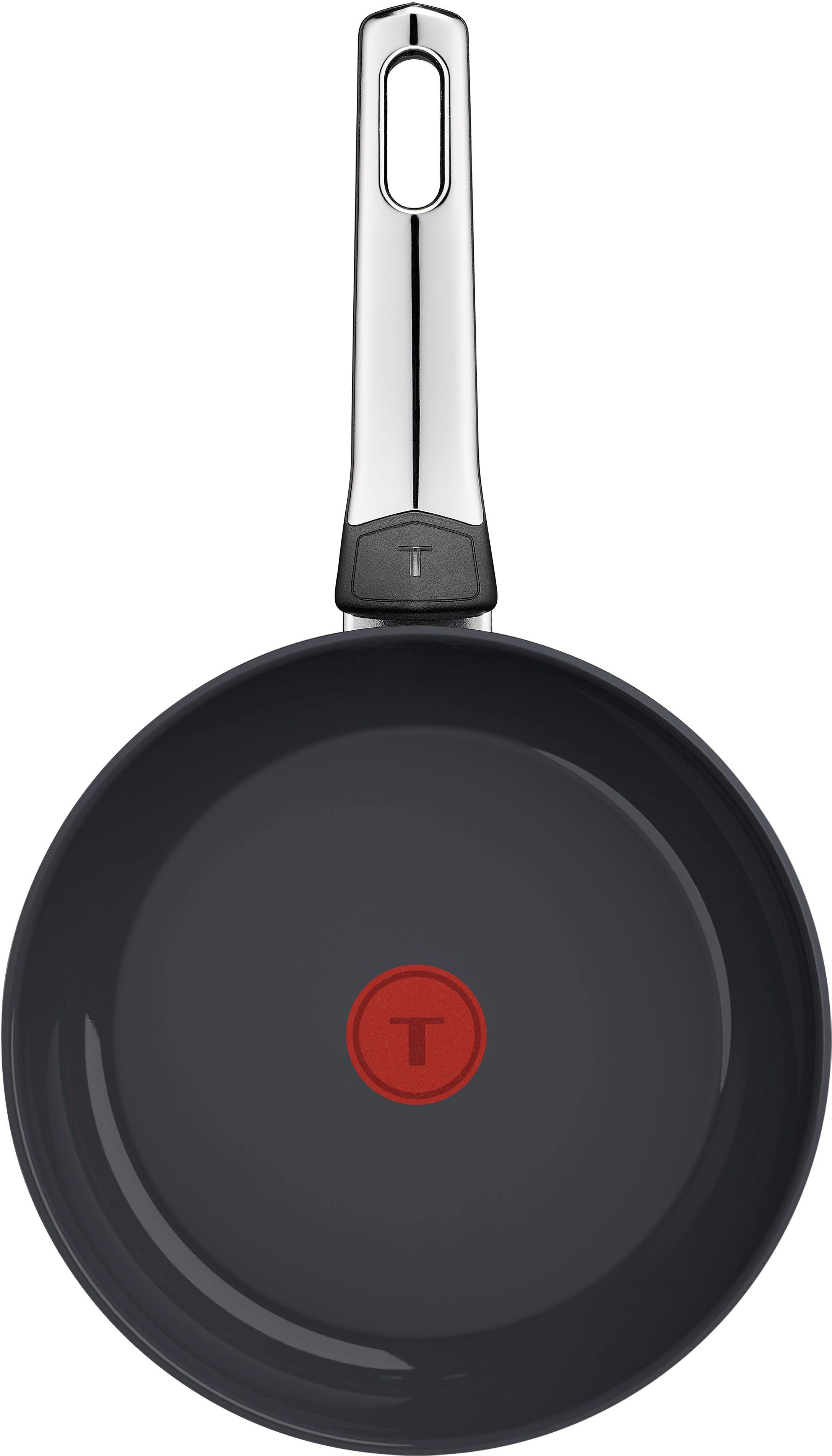 Tefal Pfannen-Set Emotion+, Edelstahl (Set, 2-tlg., je 1 Pfanne 24/28 cm), Premium Edelstahl, Induktion, spülmaschinenfest, hochglanzpoliert