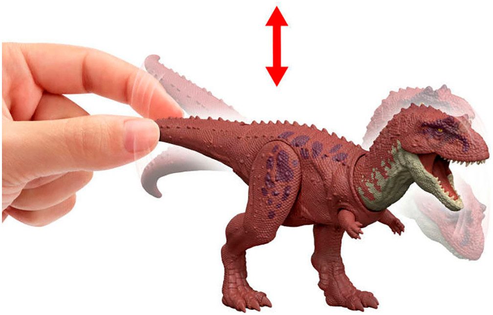 Mattel® Spielfigur Jurassic World, Rebirth, Wild Roar Aucasaurus