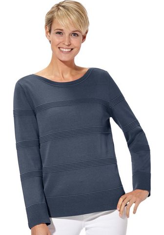 Пуловер с Linien из Ripp-Strick