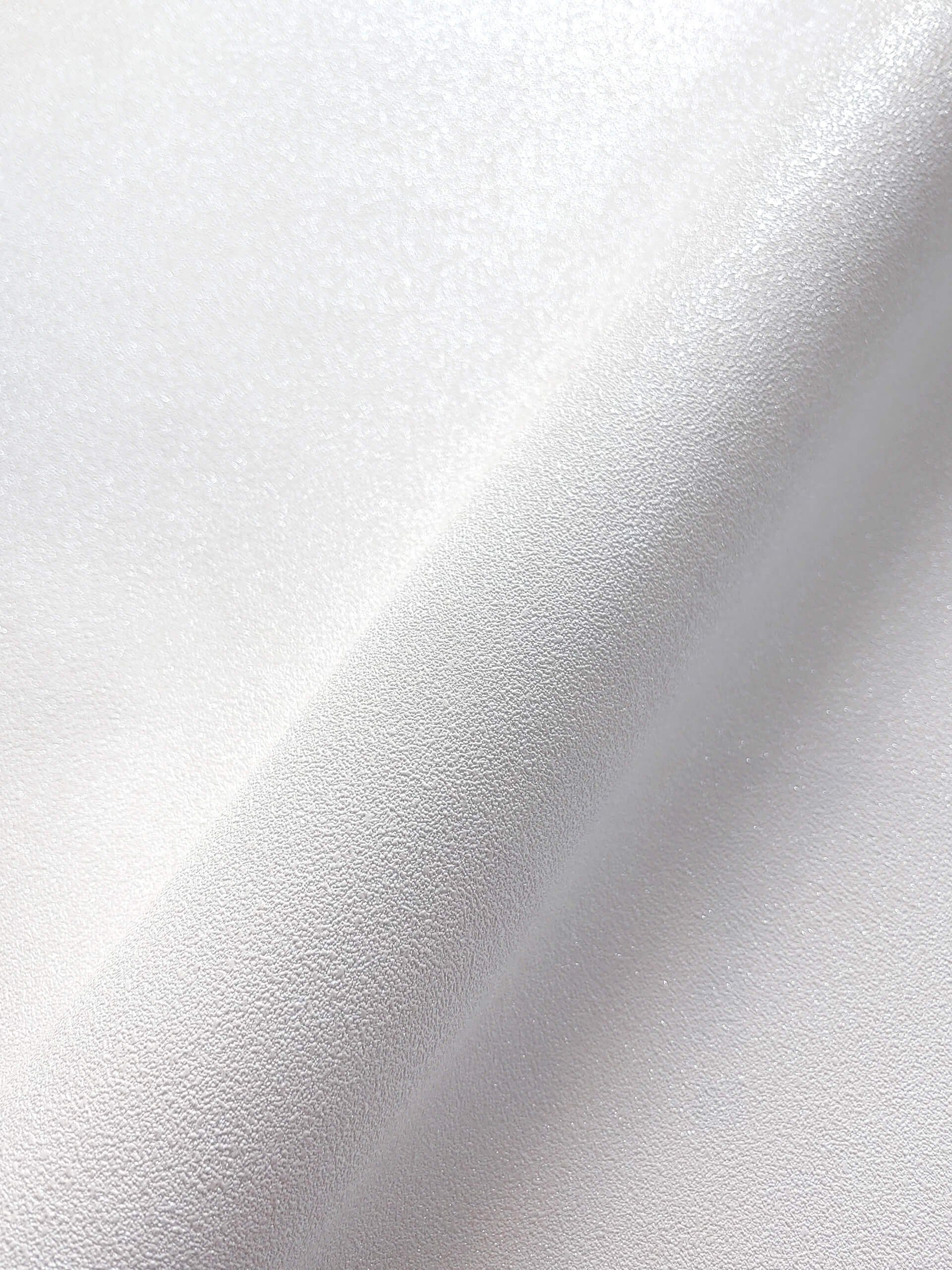Newroom Vliestapete, Weiß Tapete Uni Leicht Glänzend - Unitapete Glitzer  Modern Glamour Ohne Struktur Einfarbig für Wohnzimmer Schlafzimmer Küche