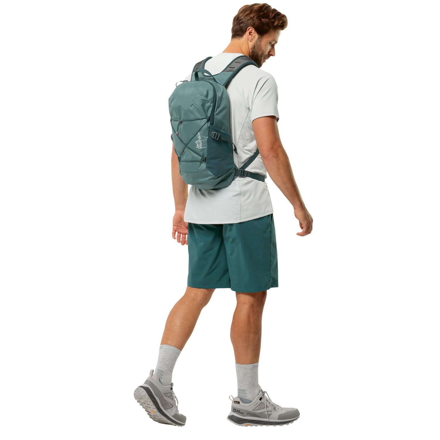 Jack Wolfskin Freizeitrucksack Jack Wolfskin Rucksack Cyrox Shape 15 jade green (1-tlg)
