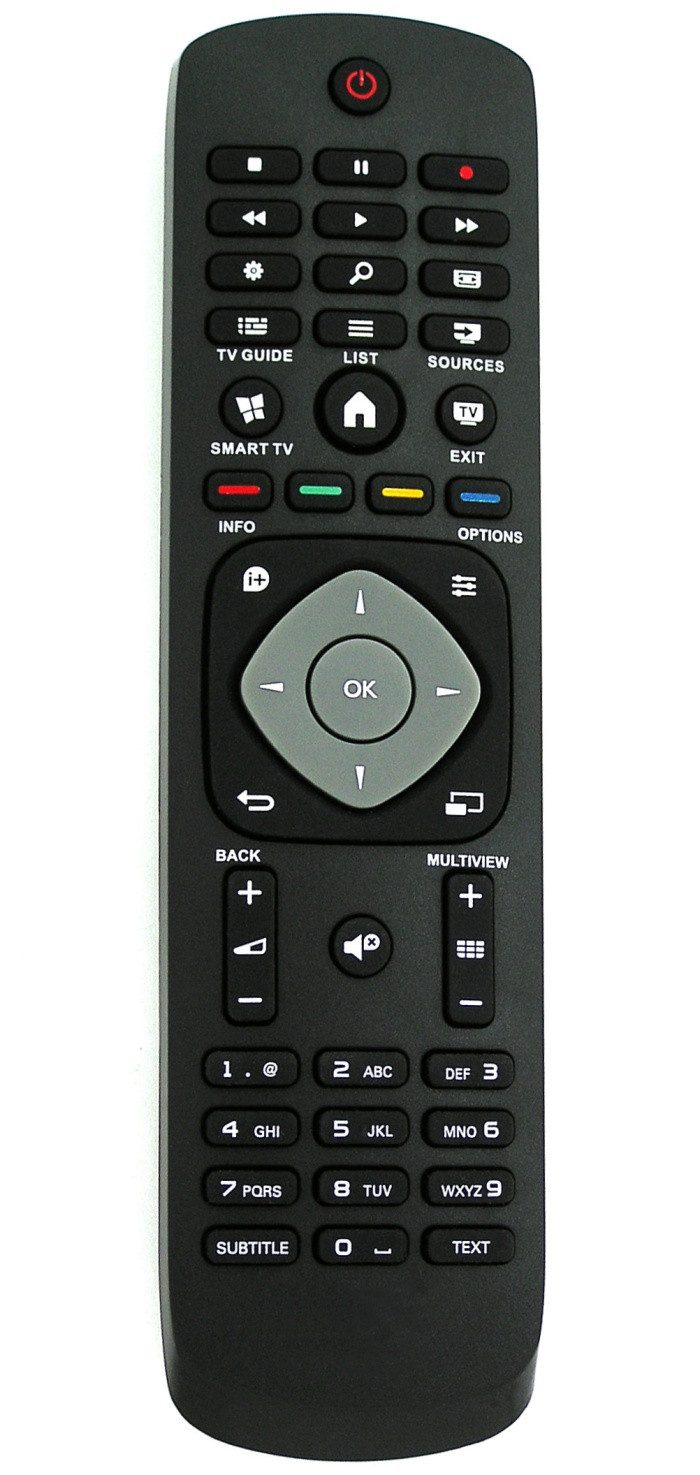 Alltro Ersatz Universal Fernbedienung für Philips LED LCD TV Fernseher Fernbedienung